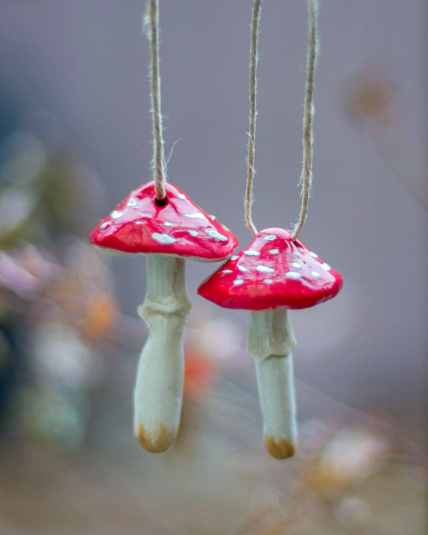 Mushroom Ornaments