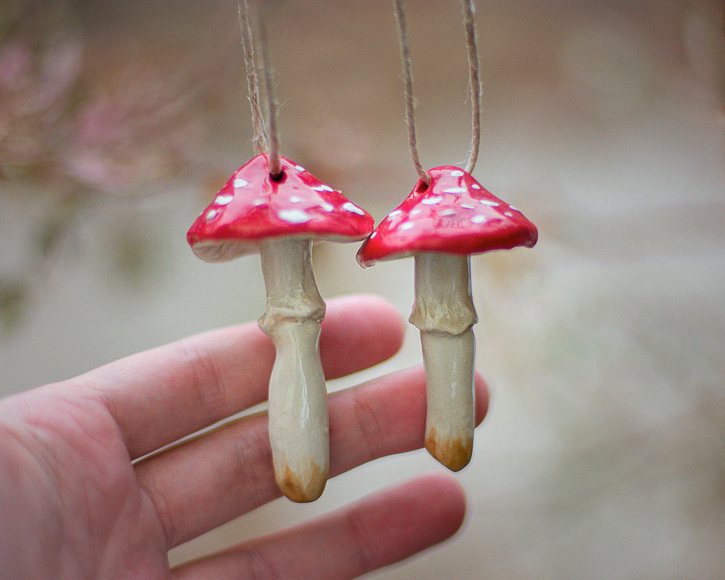 Mushroom Ornaments