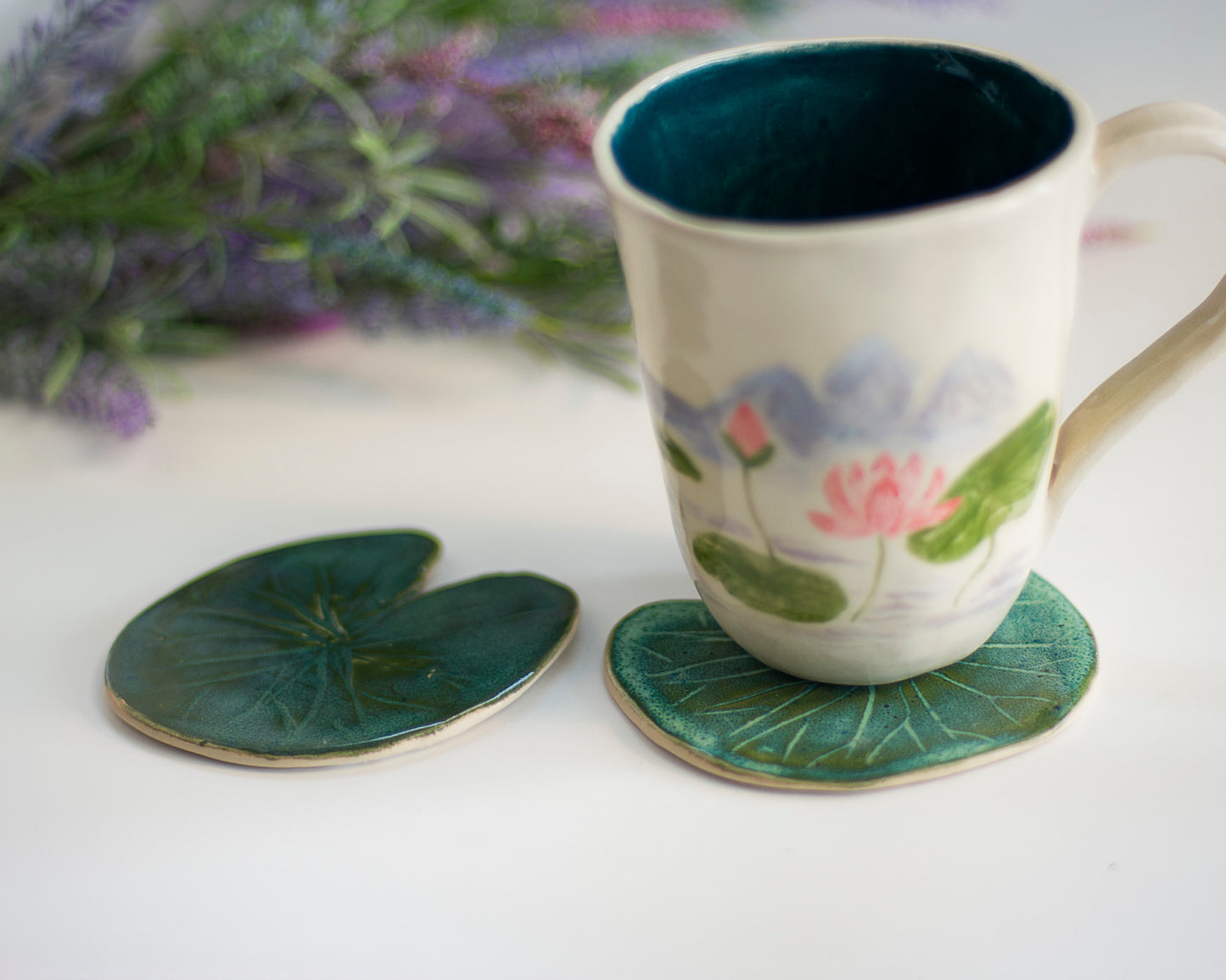 Lily Pad Leaf Coasters