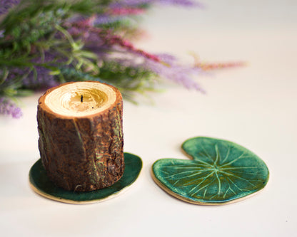 Lily Pad Leaf Coasters