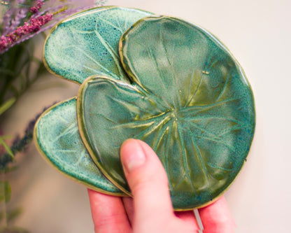 Lily Pad Leaf Coasters