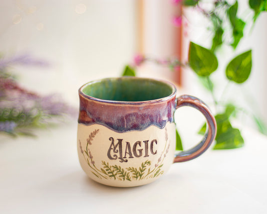 Magic Lavender Fern Mug