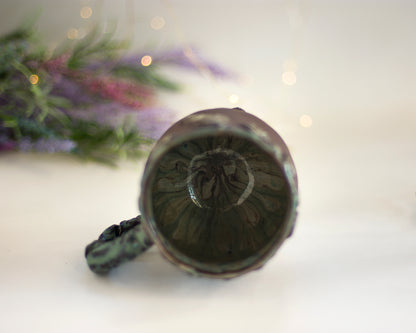 Fern Leaves Cauldron Mug