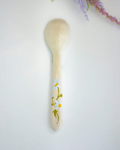 Daisies Ceramic Spoon