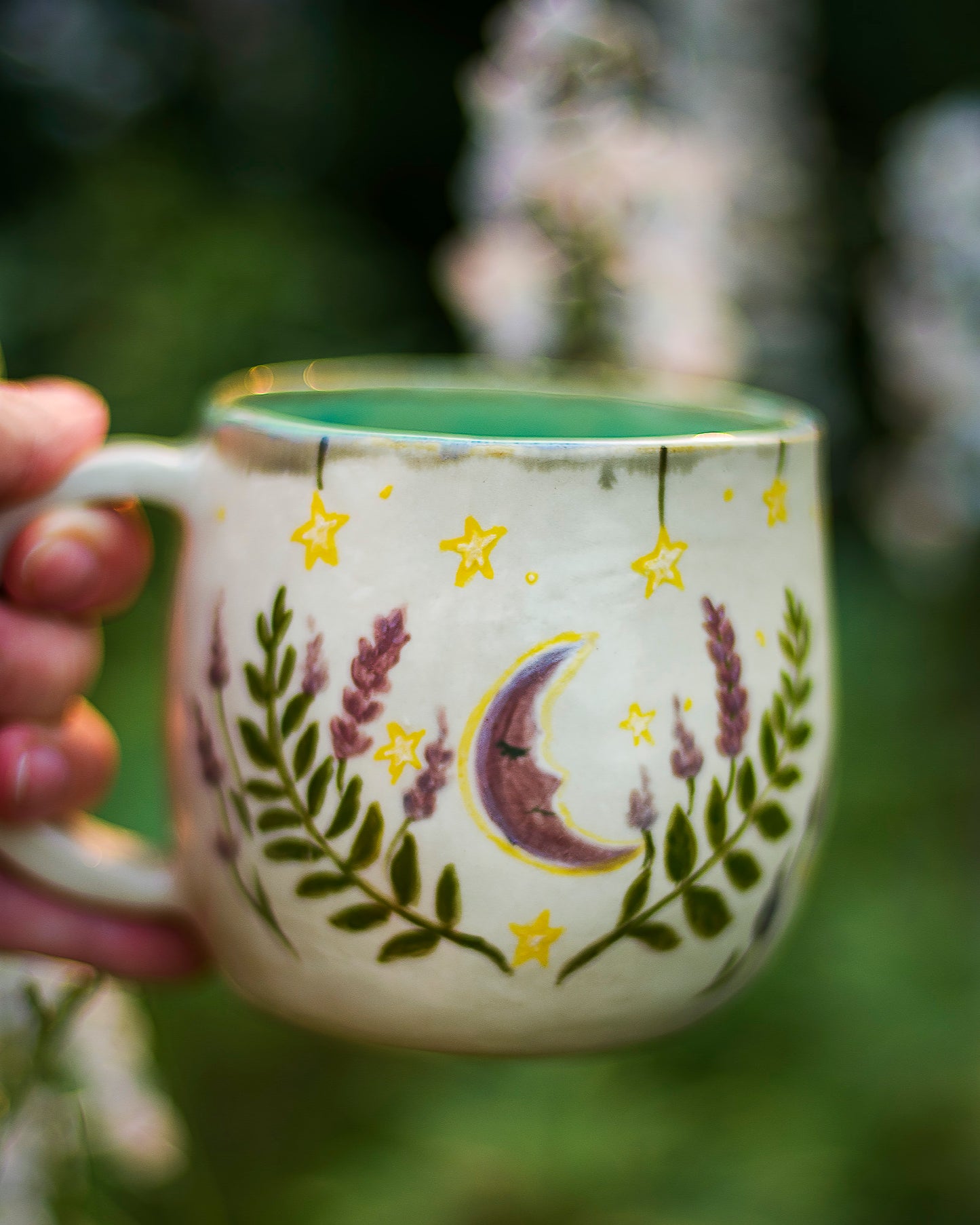 Sleepy Moon Mug