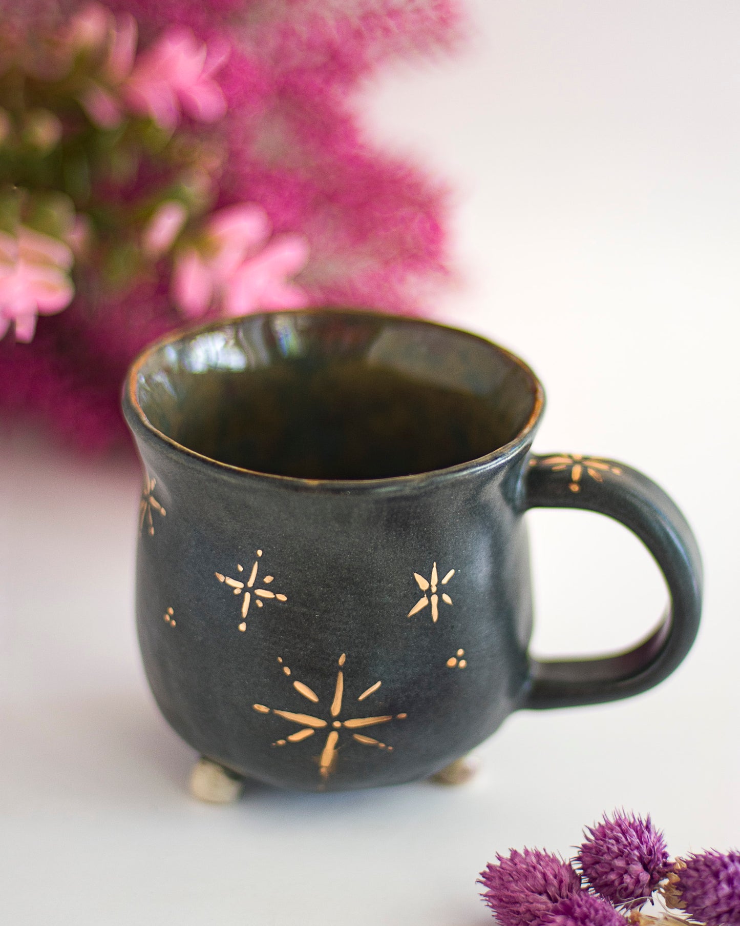 Starry Night Cauldron Mug