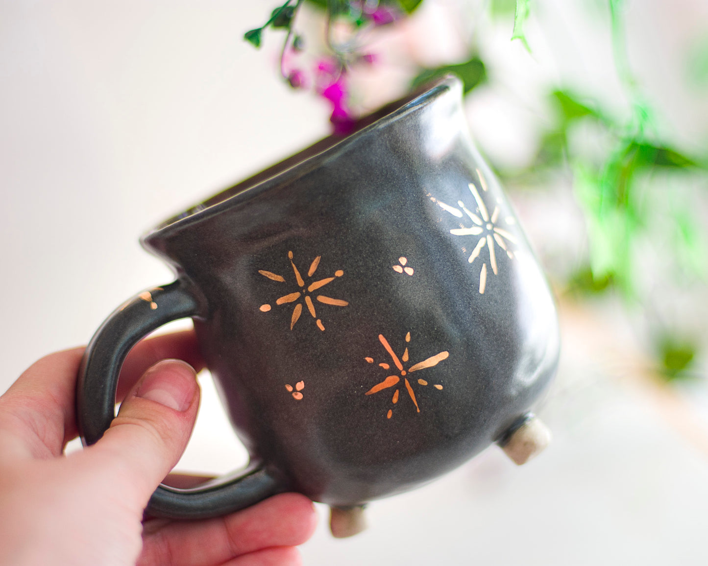 Starry Night Cauldron Mug