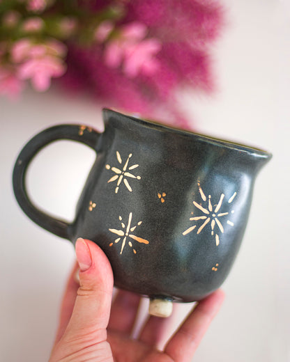 Starry Night Cauldron Mug