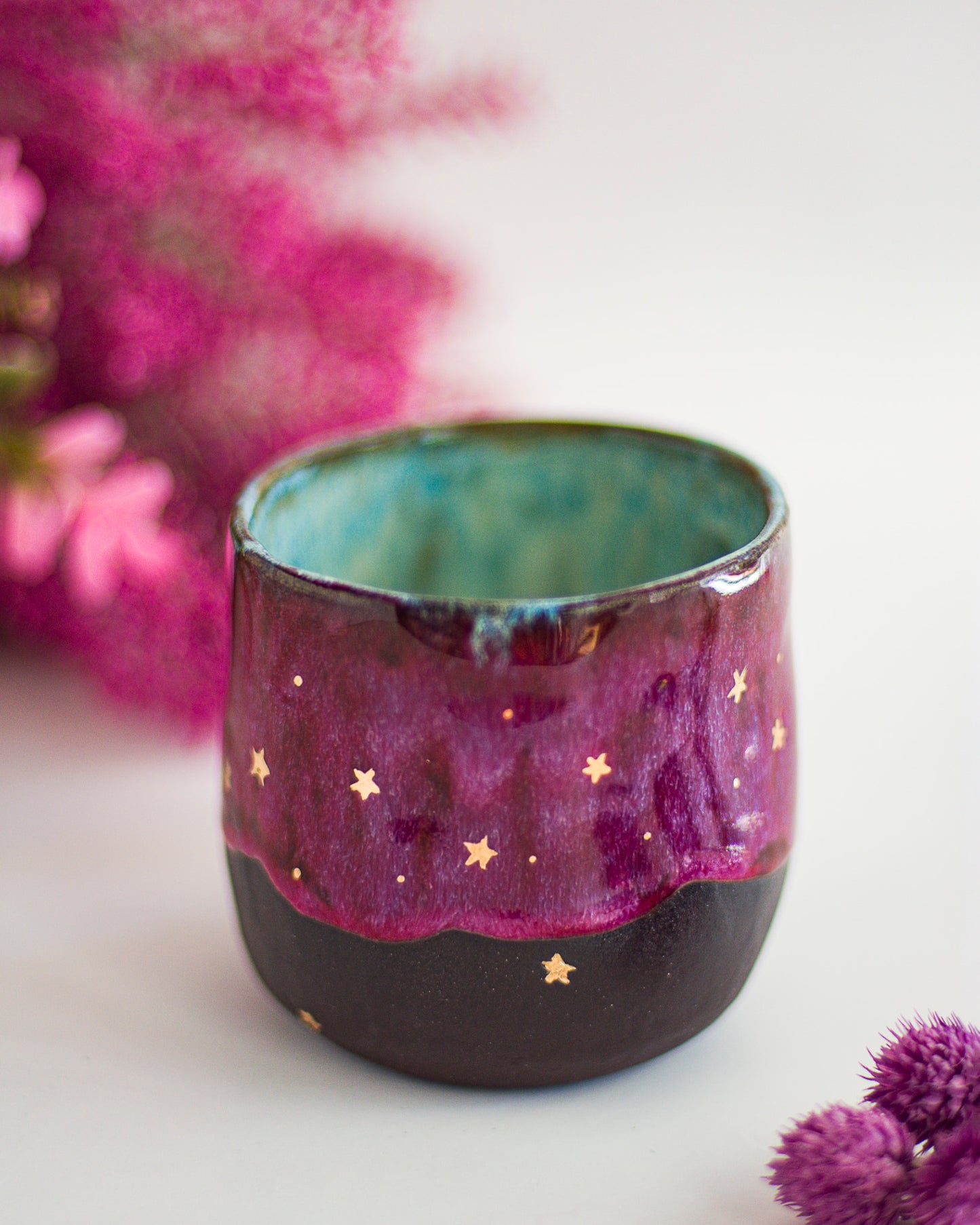 Golden Moon and Stars Mug