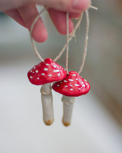 Mushroom Ornaments