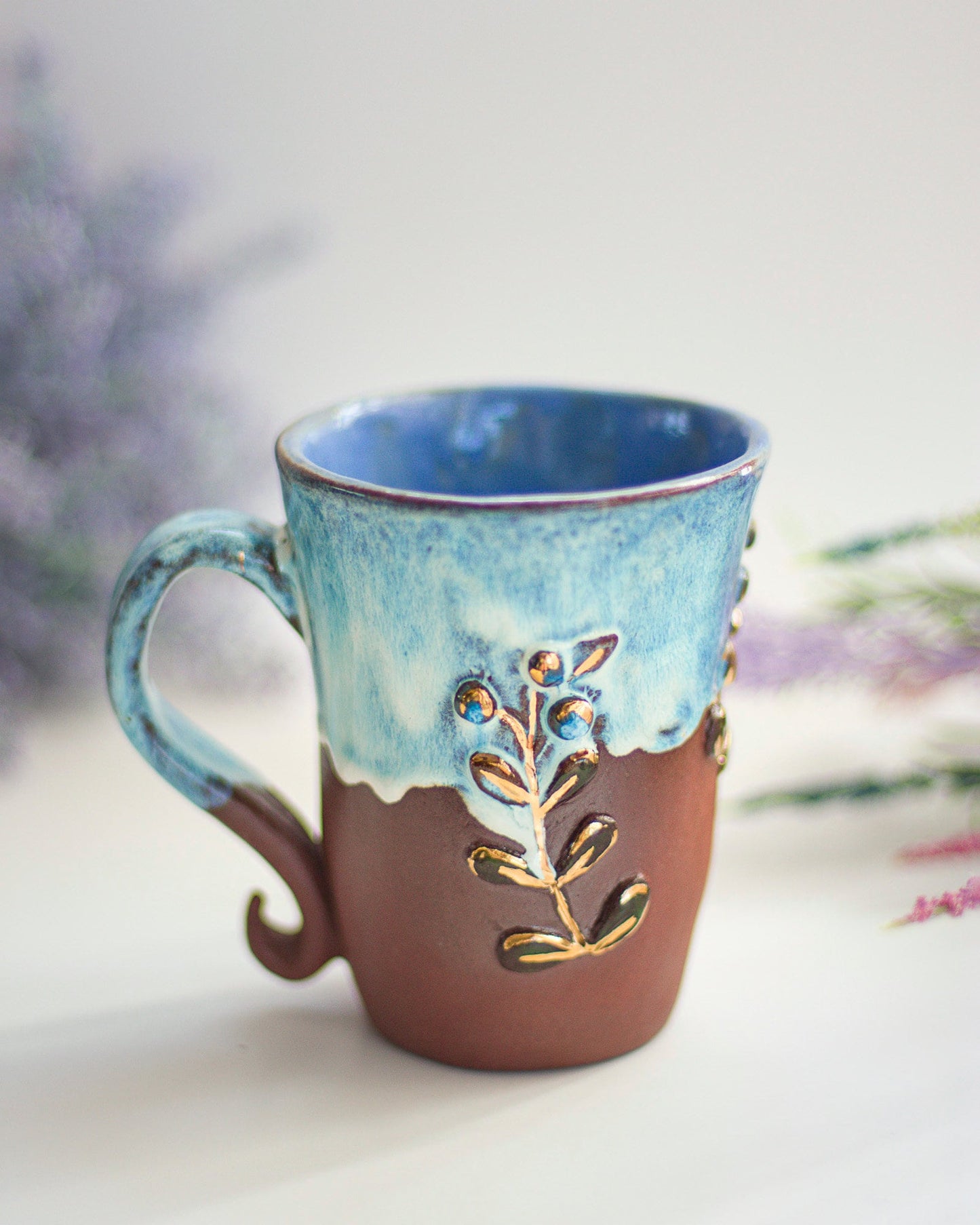 Blueberries Ceramic Mug