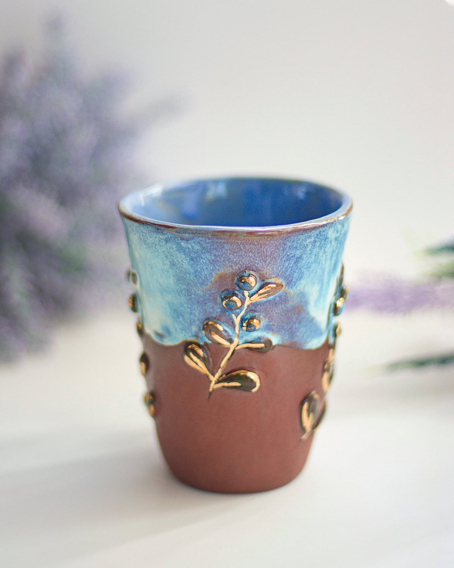 Blueberries Ceramic Mug