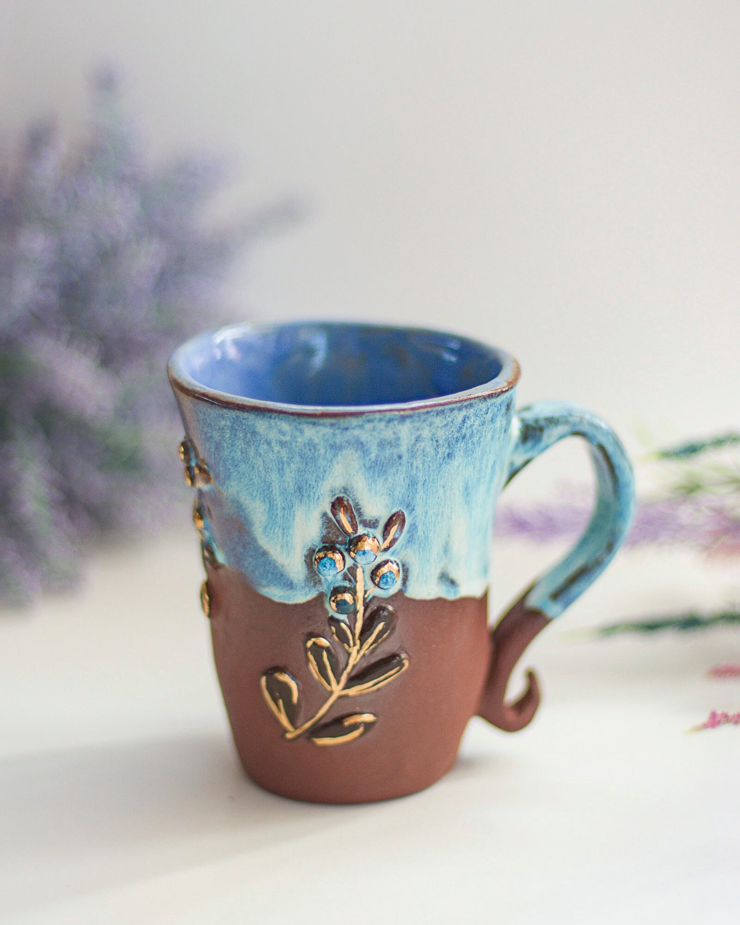 Blueberries Ceramic Mug